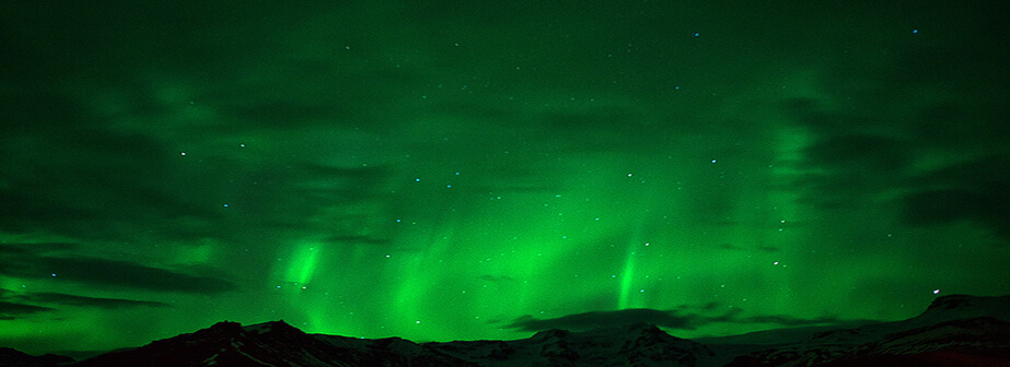 Northern Lights in Iceland by Keith Leatham